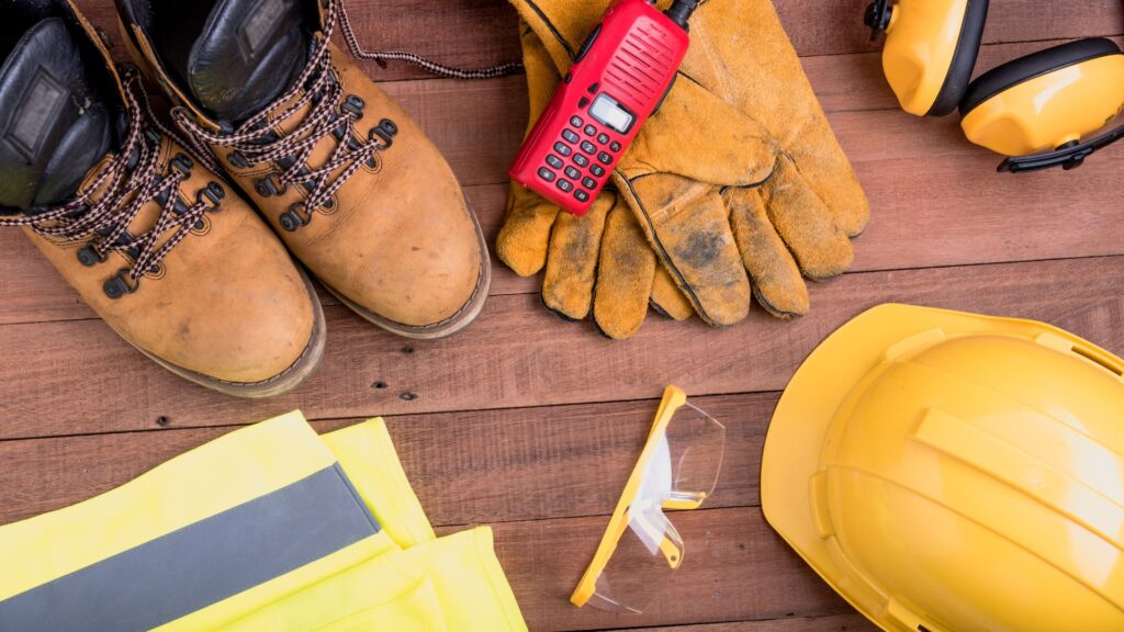 Safety gear for home renovations