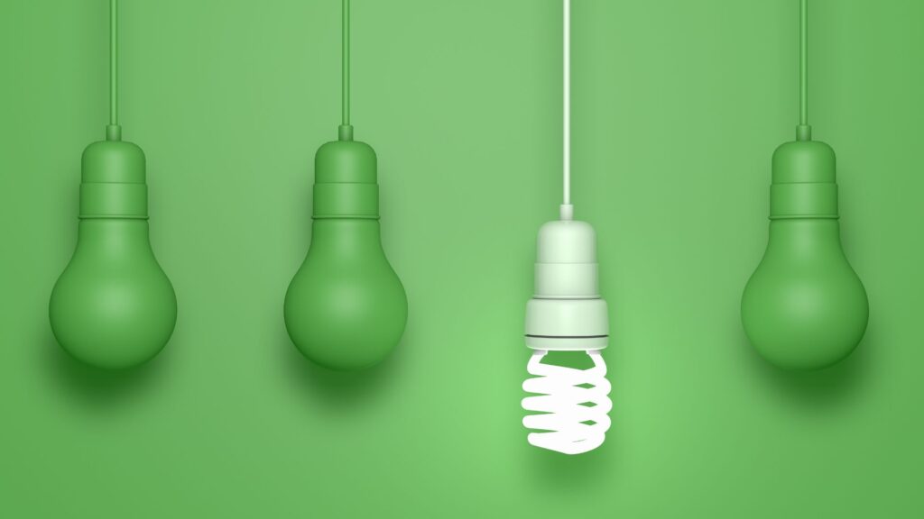 Energy efficient lightbulb
