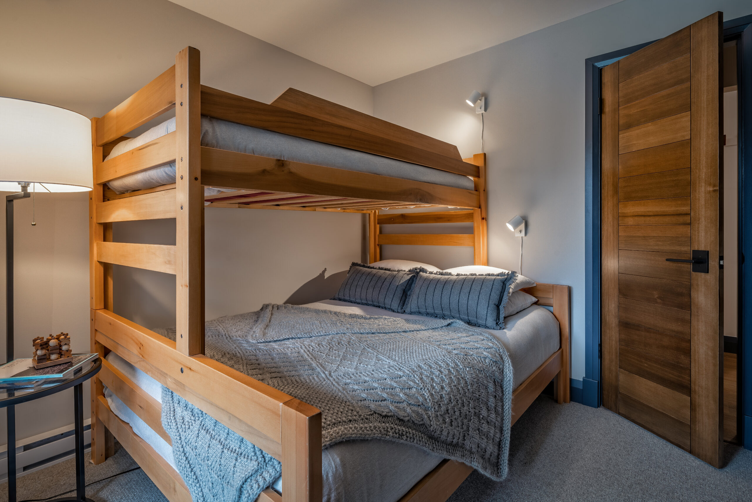 Guest bedroom with bunk bed